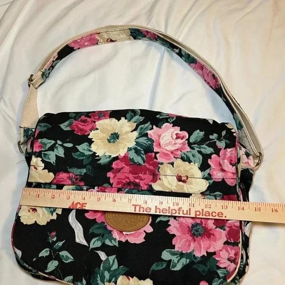 LaCrosse Floral Canvas Crossbody Bag OS - Picture 8 of 10